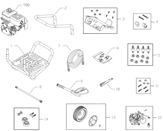 Craftsman Pressure Washer 580752150 Parts